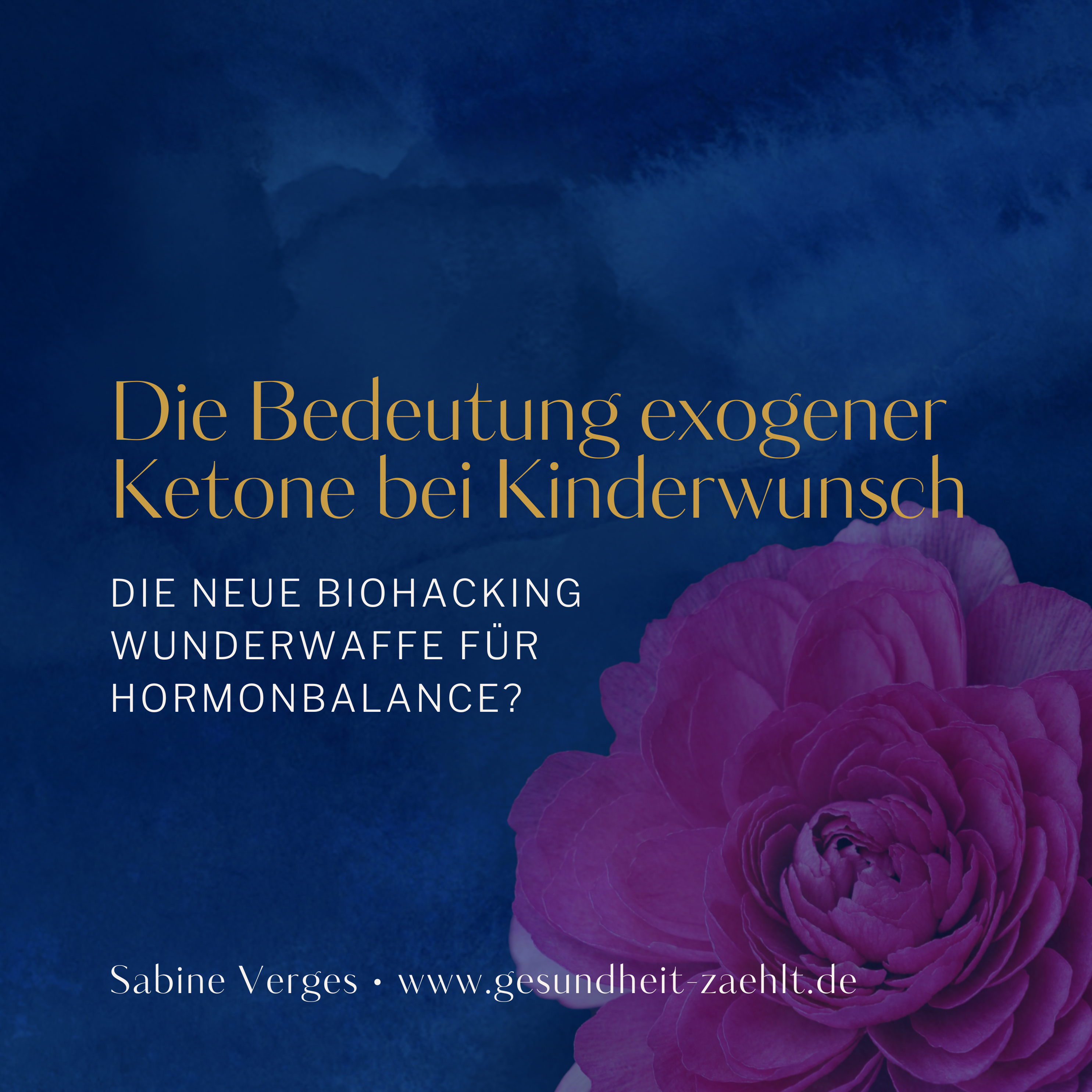 Hormonbalance durch exogene Ketone für Fruchtbarkeit und unerfüllten Kinderwunsch